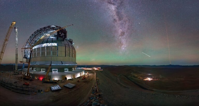 Exciting skies above the ELT