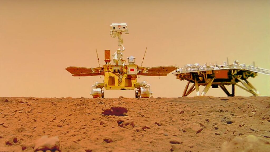 Zhurong Mars rover takes a selfie-1200-80