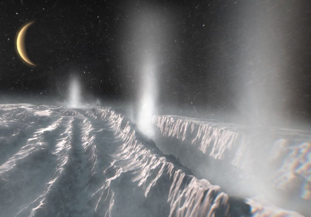 moon Enceladus
