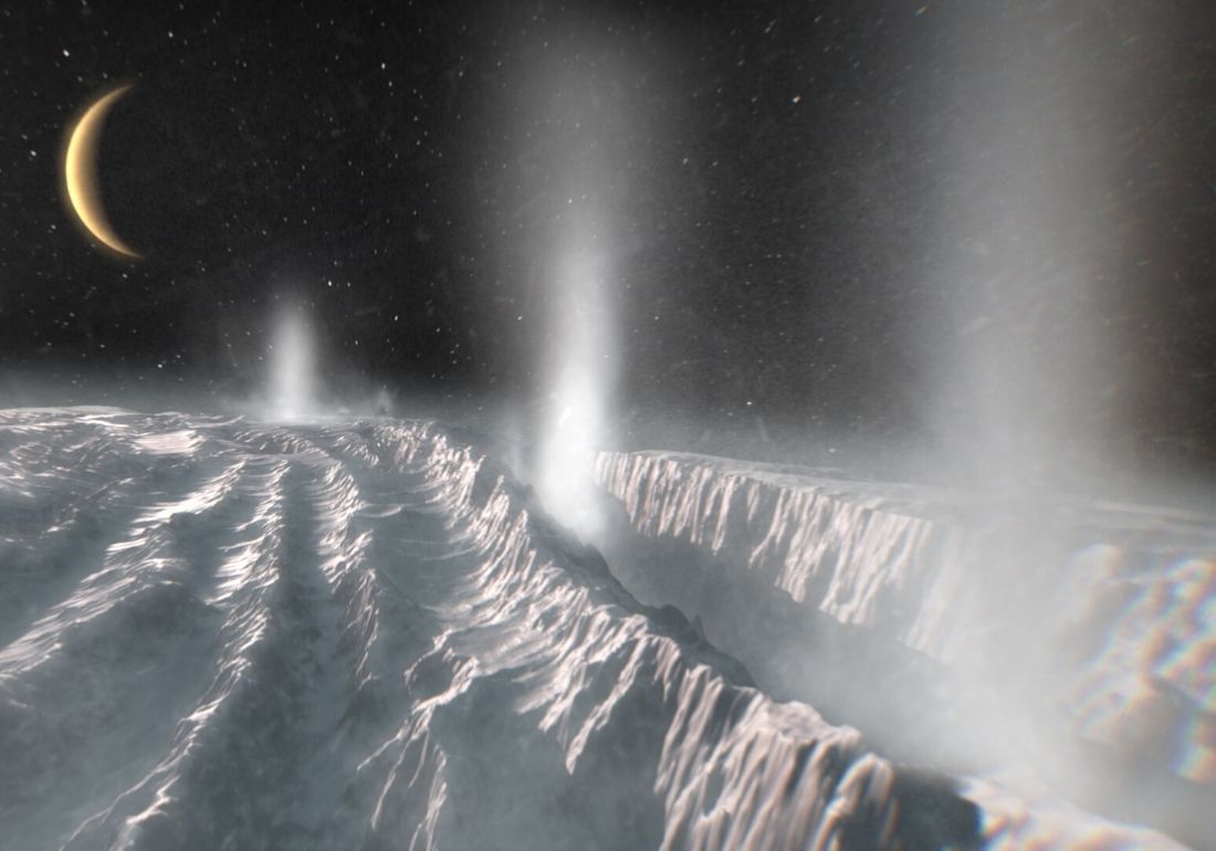 moon Enceladus