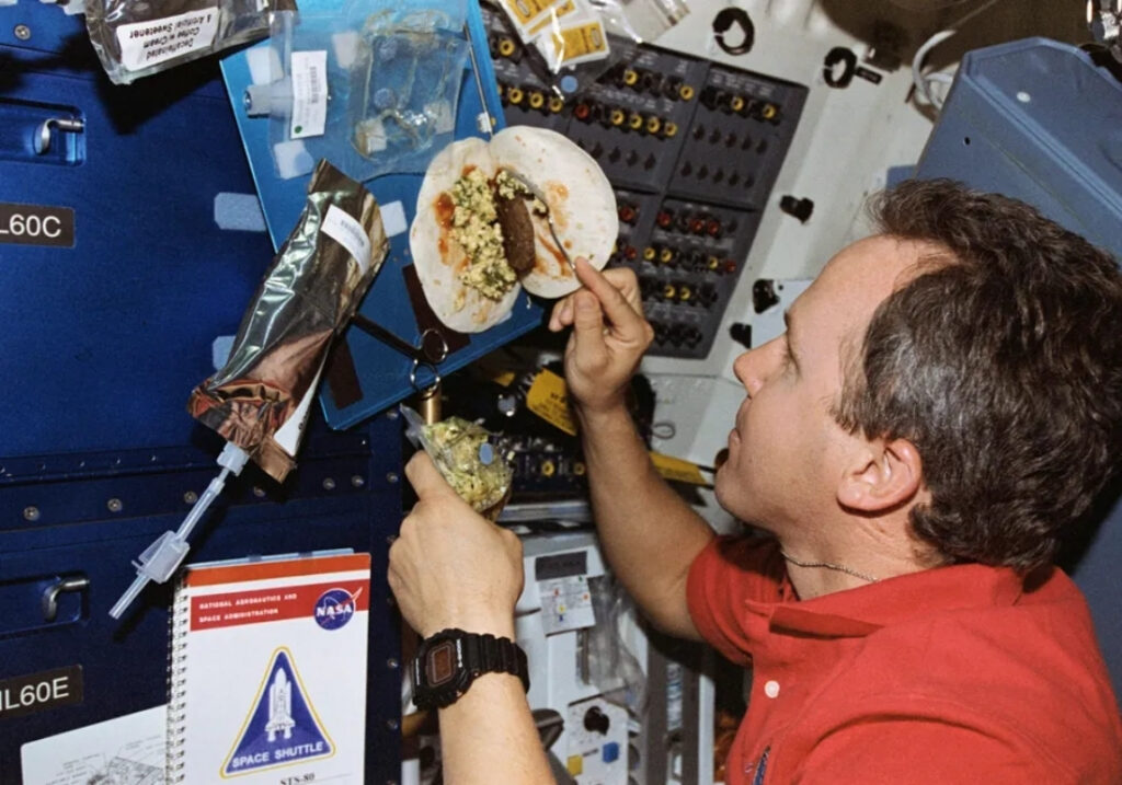 Eggs in space