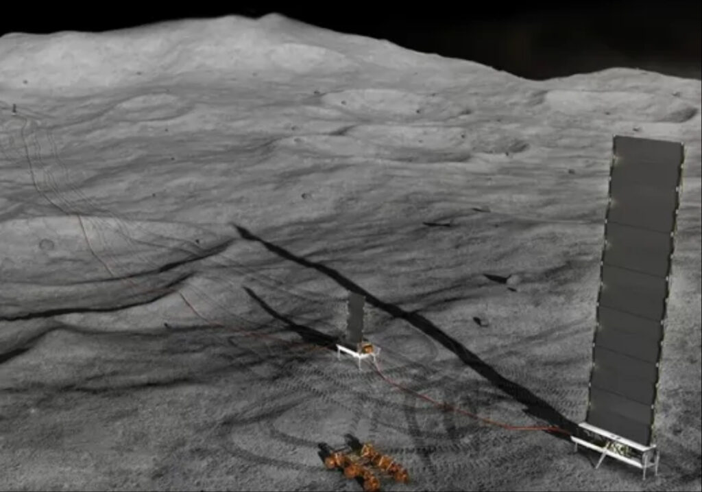 Moon Nuclear Fussion
