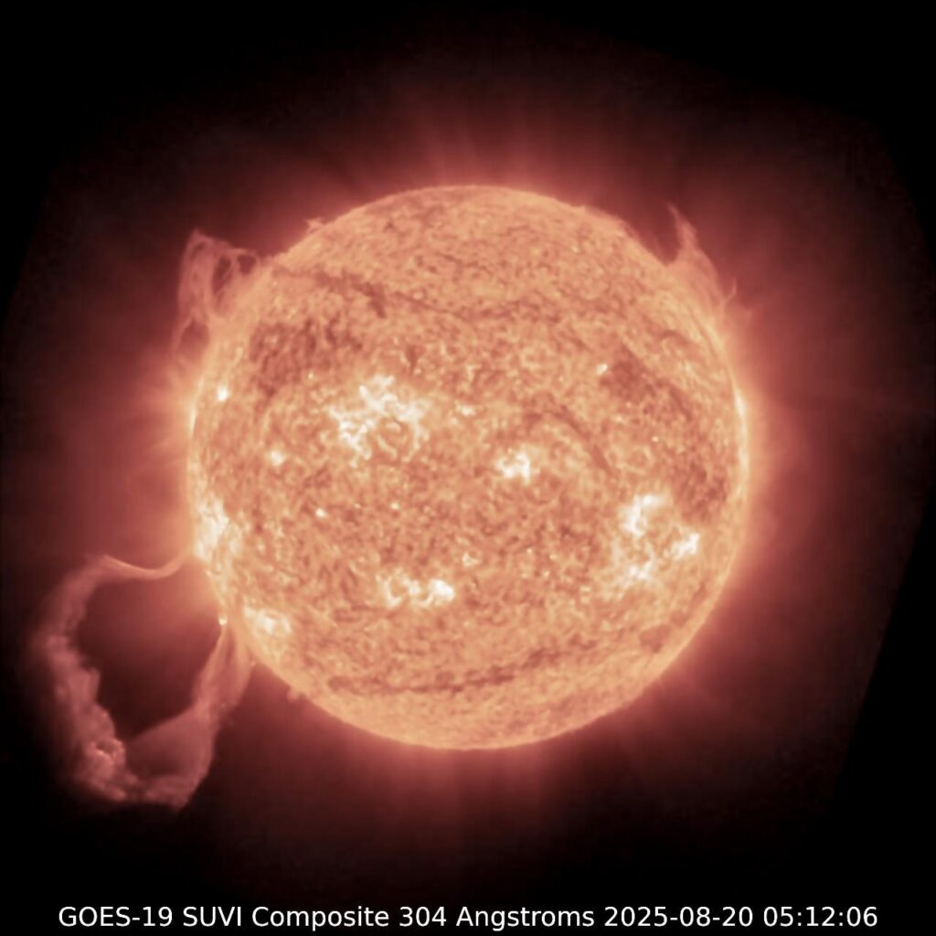 Sun Eruption 2025