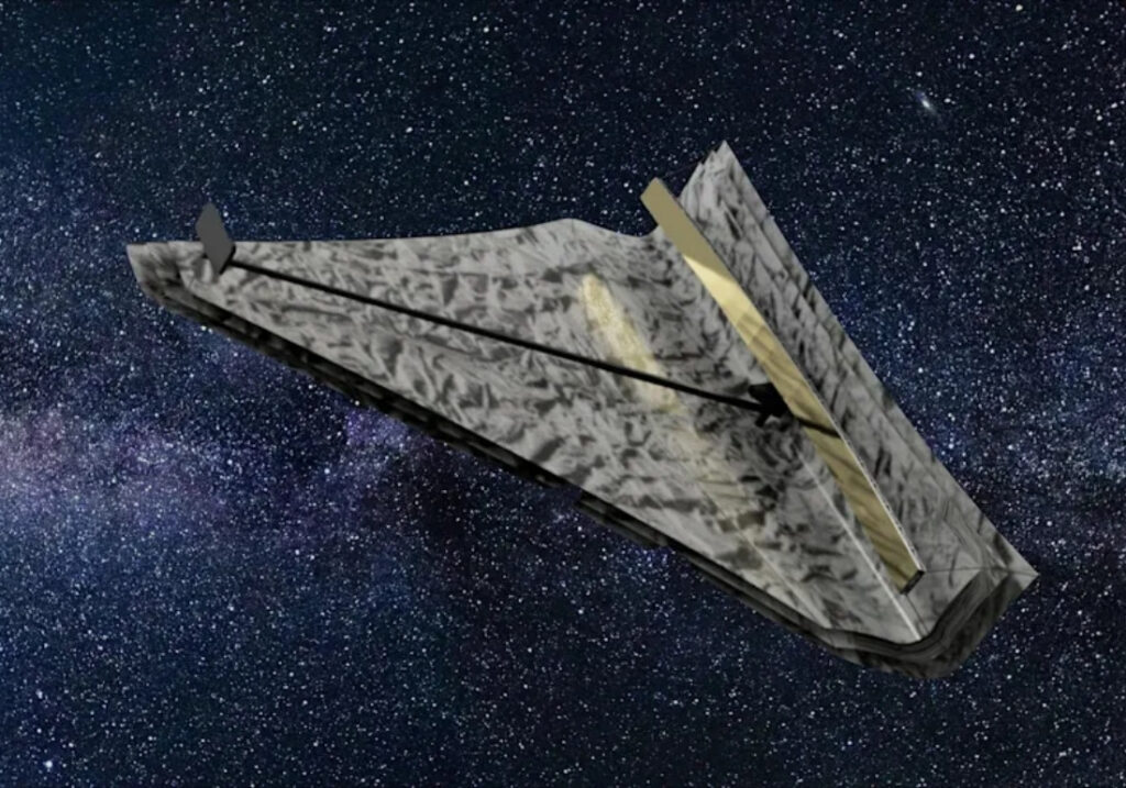 rectangular space telescope