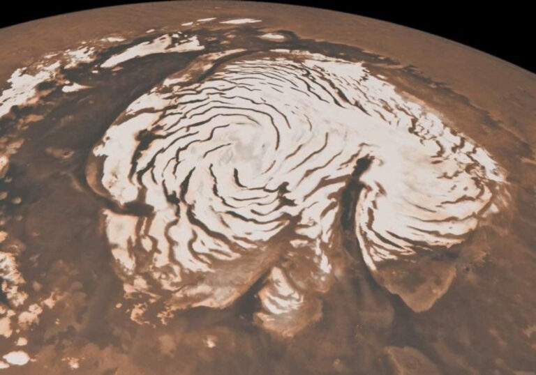 Mars North Pole